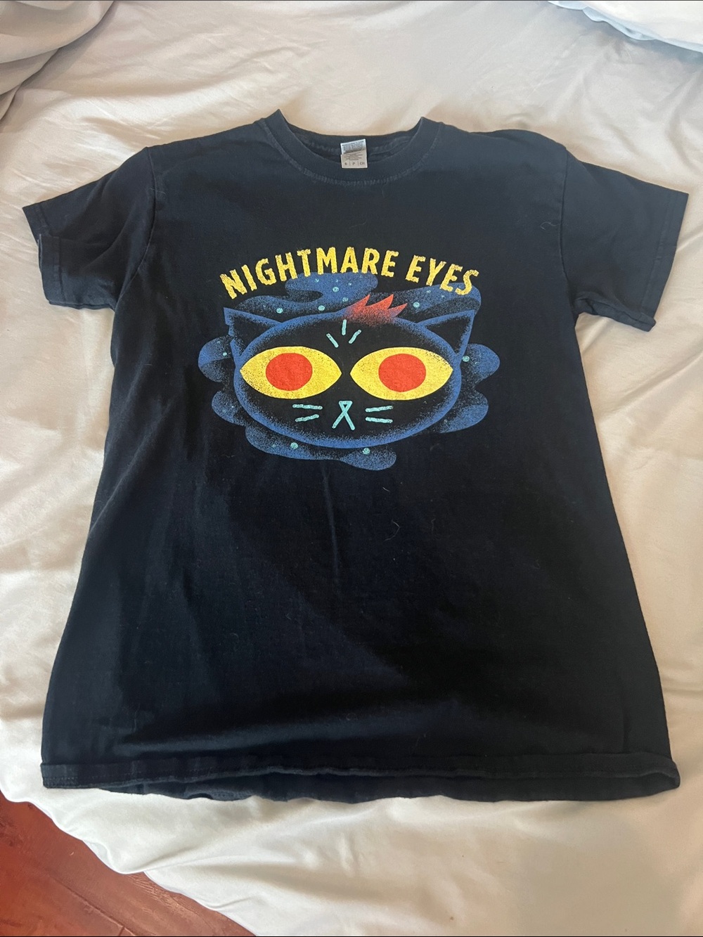 Nightmare Eyes Black Graphic Tee - Night in the Woods